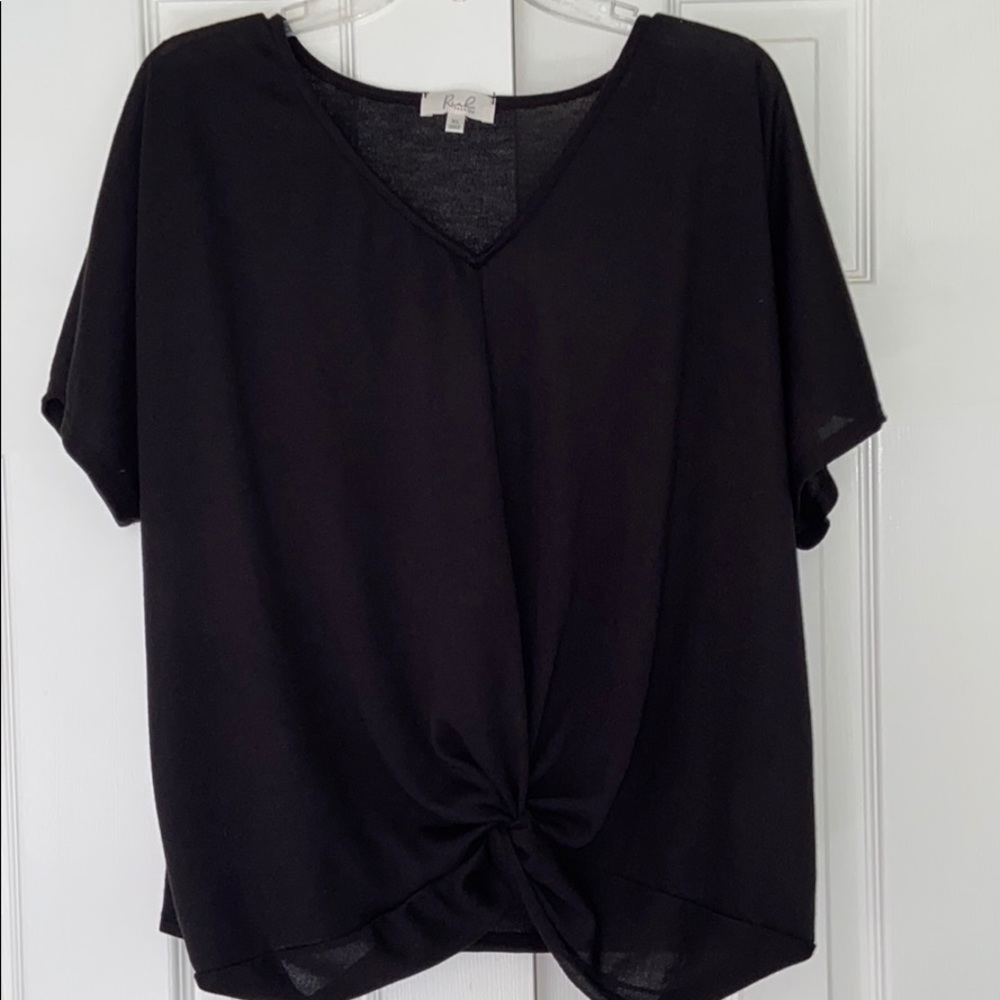 Riah Fashion - Front Knot Top Jane.com
